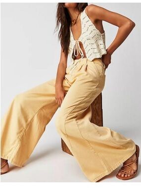 Free People Light As Spring Trouser Pants